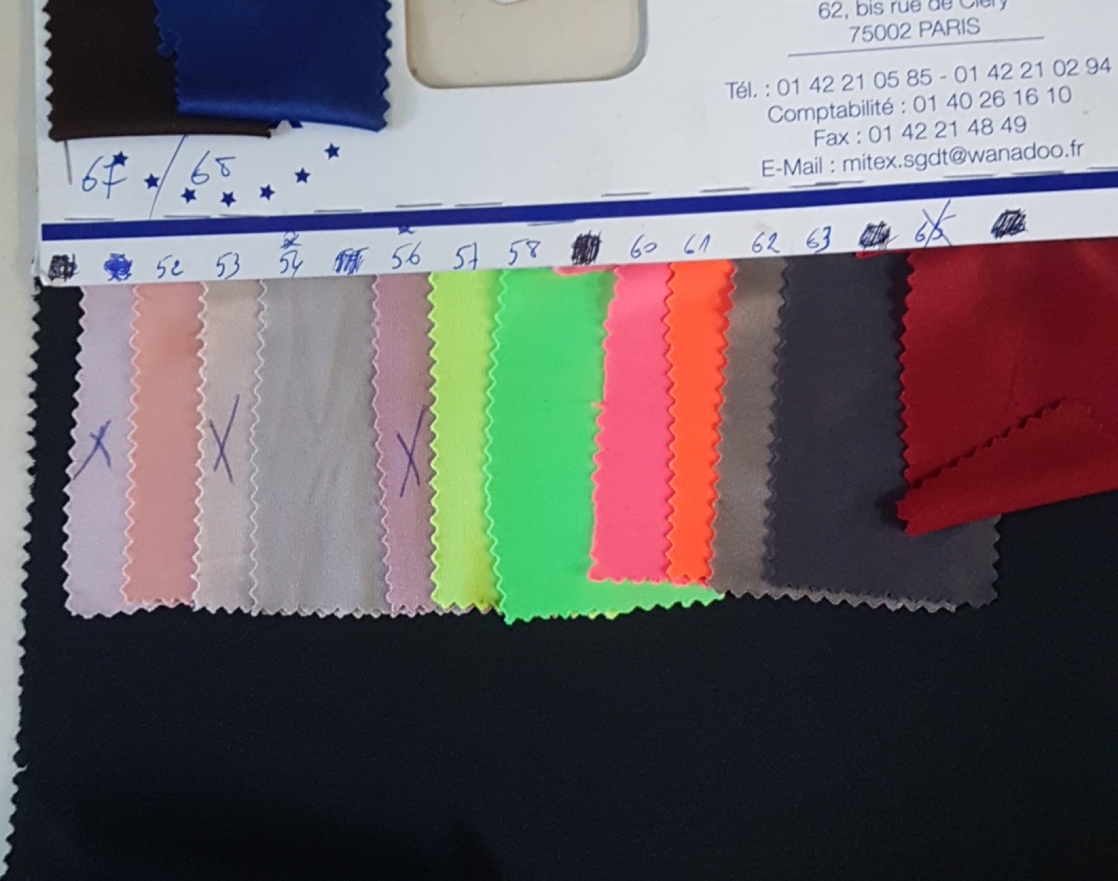 tissu pour création de rideaux pour salle de réception