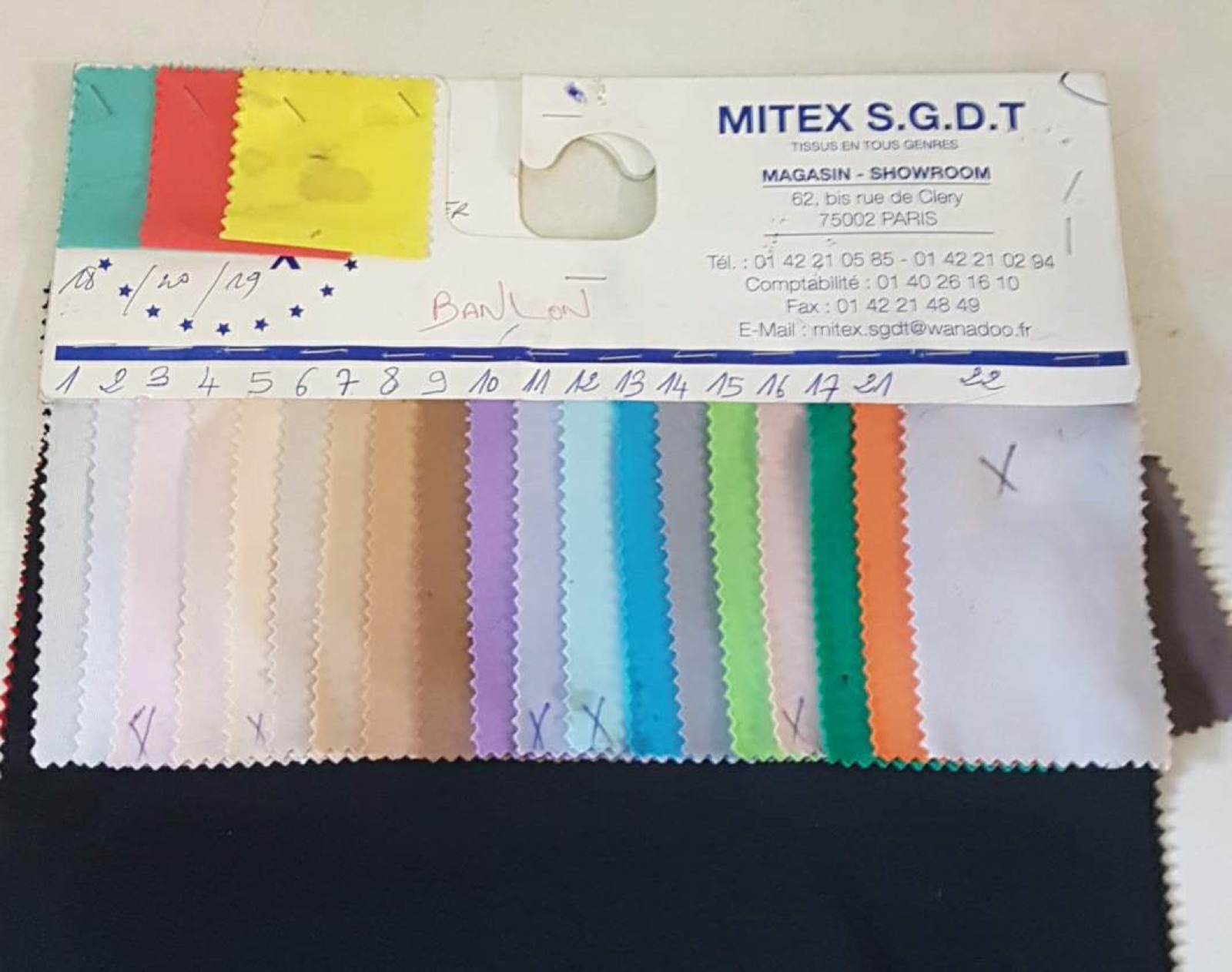 fournisseur de tissus en gros de tissu lycra