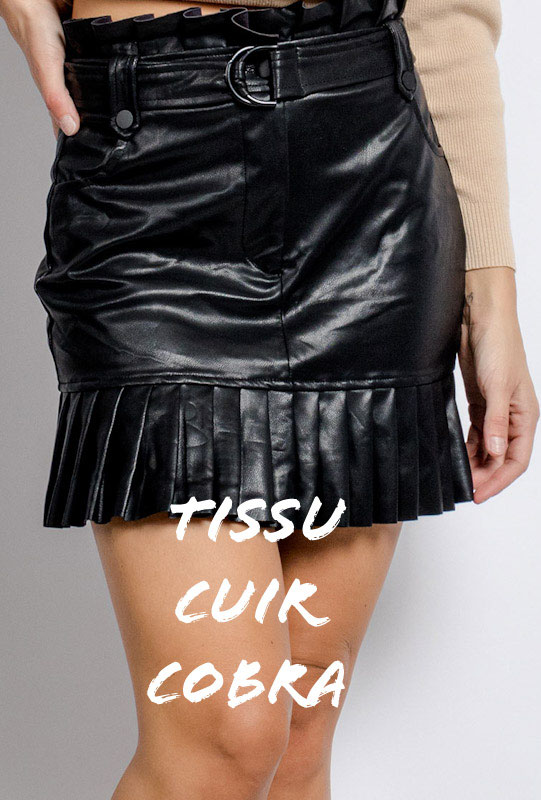tissu simili cuir