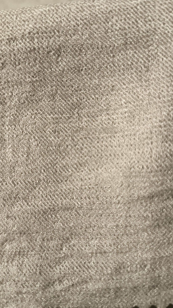 tissu linen beige