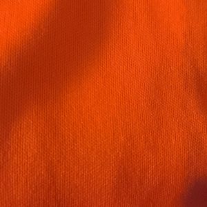 tissu banlon orange fluo