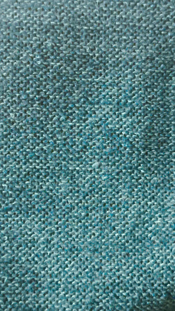 tissu maille pull blum turquoise