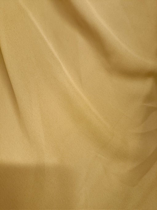 tissu crêpe georgette polyester camel