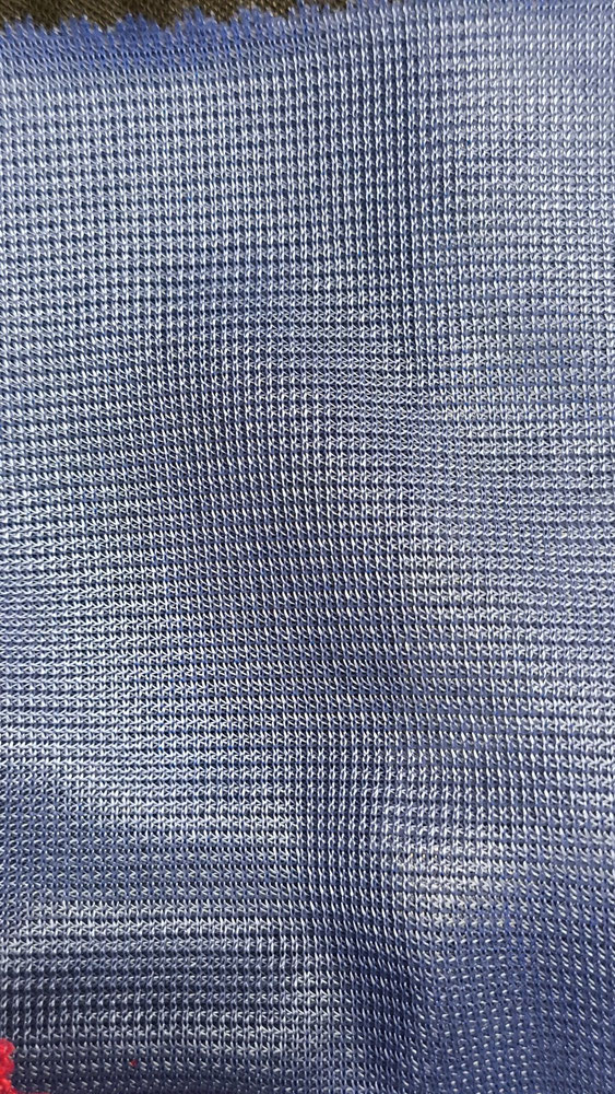 tissu doublure maille lycra bleu royal