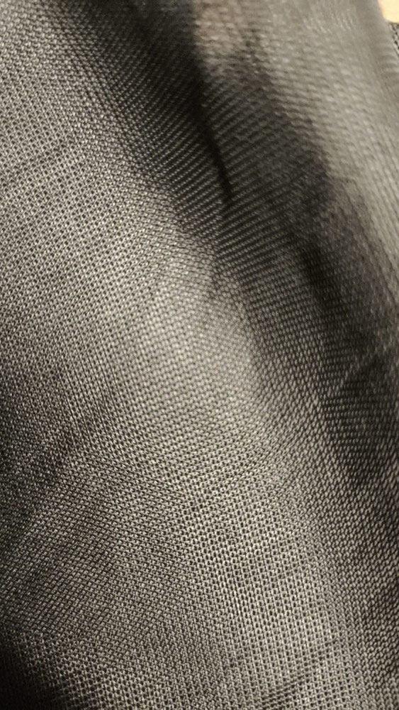 tissu doublure maille lycra noir