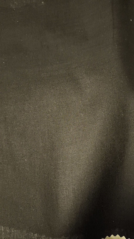 tissu popeline lycra noir