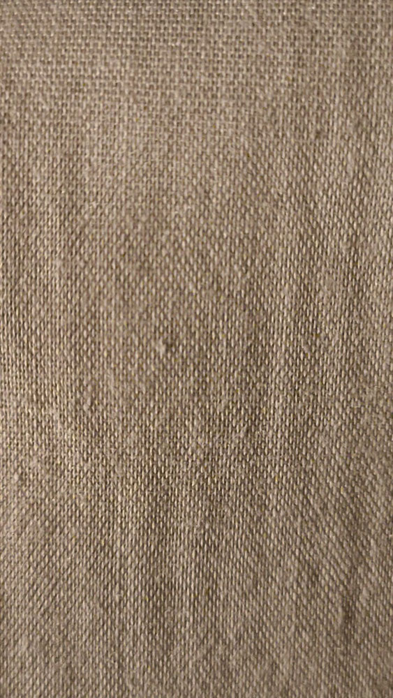 tissu voile polycoton taupe clair