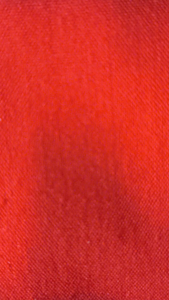 tissu voile polycoton rouge vif