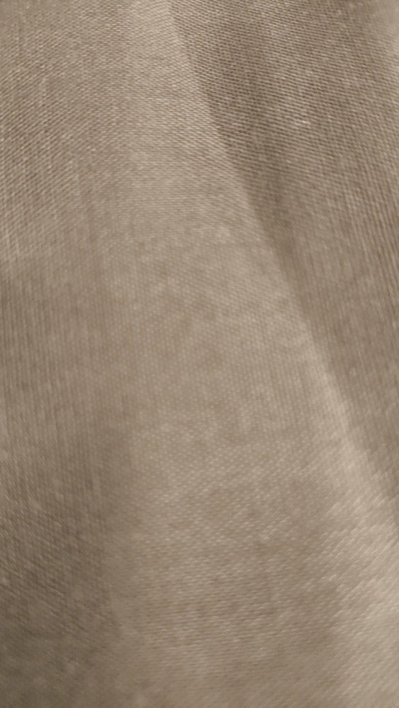 Tissu voile polycoton camél