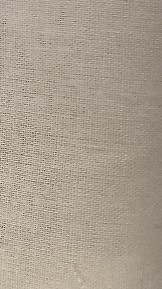 tissu voile 100% coton écru uni