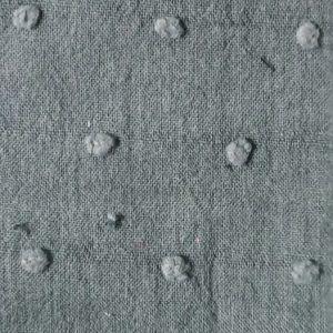 tissu voile de coton plumetis bleu marine