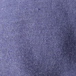 tissu jersey slub bleu roi pour blouse