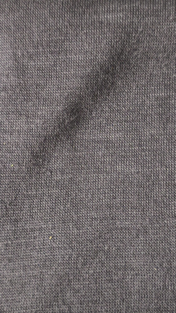 tissu jersey slub bleu marine