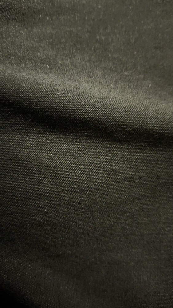 tissu jersey viscose noir lycra
