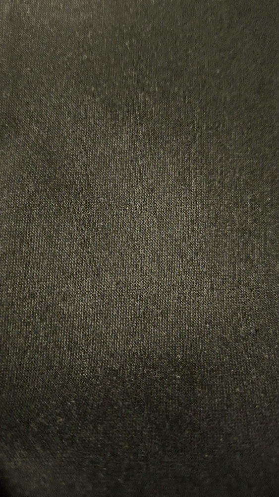 tissu jersey polyester spun noir