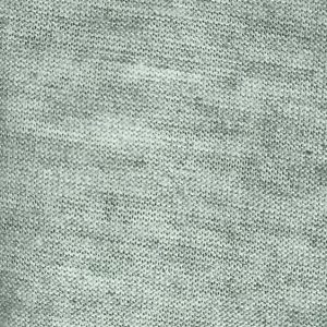 Tissu jersey polyester spun gris chiné