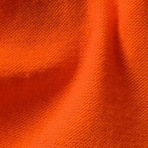 Tissu jersey polyester spun orange