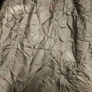 tissu jersey polyester plissé noir