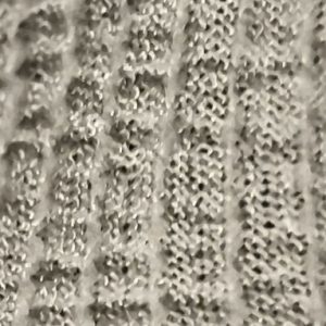 tissu jersey nid d'abeille uni blanc