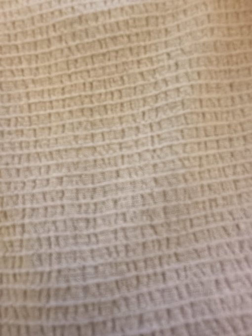 tissu jersey nid d'abeille uni rose clair