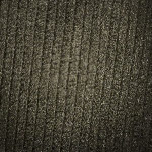 tissu jersey nid d'abeille uni noir