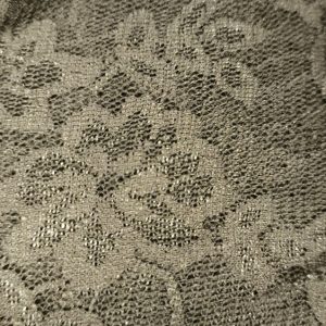 tissu dentelle lorette polyamide kaki