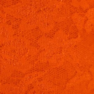 tissu dentelle lorette polyamide orange