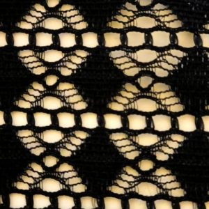 tissu dentelle jacquard marine lycra polyamide