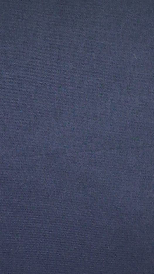 tissu mousseline 100% polyester bleu roi