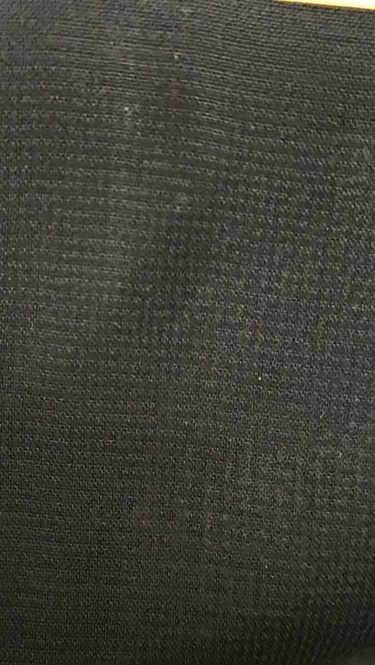 tissu mousseline 100% polyester bleu marine