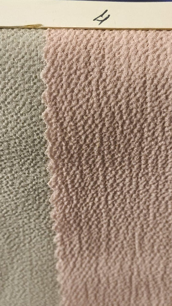Grossiste Tissu Mousseline Bubble Rose