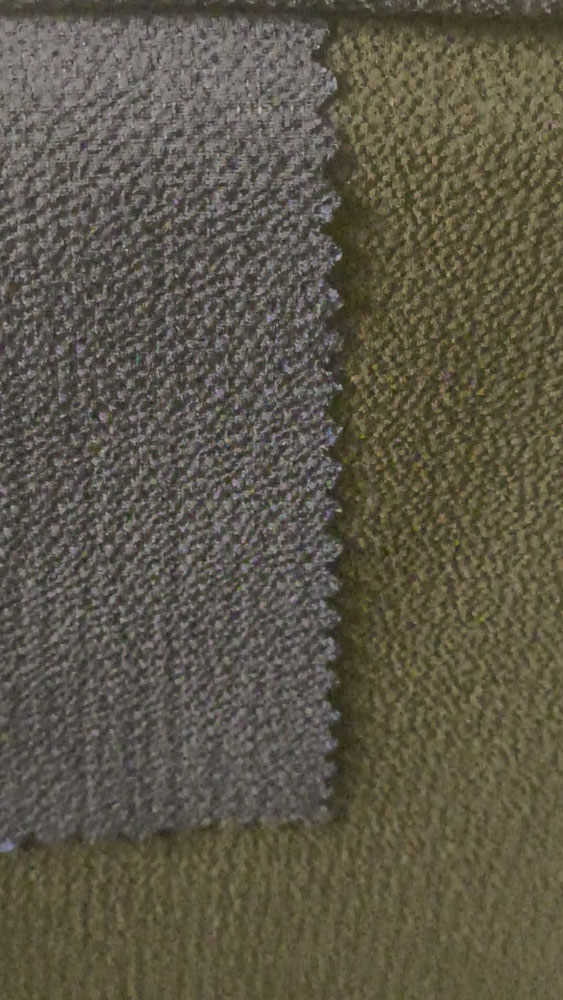 Grossiste Tissu Mousseline Bubble Marine