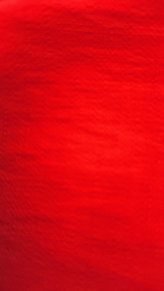 tissu aspect lin uni rouge vif
