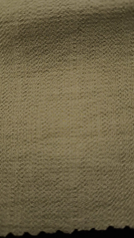 tissu aspect lin uni kaki