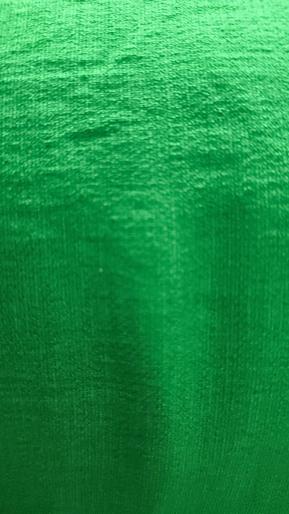 tissu aspect lin uni vert brézil