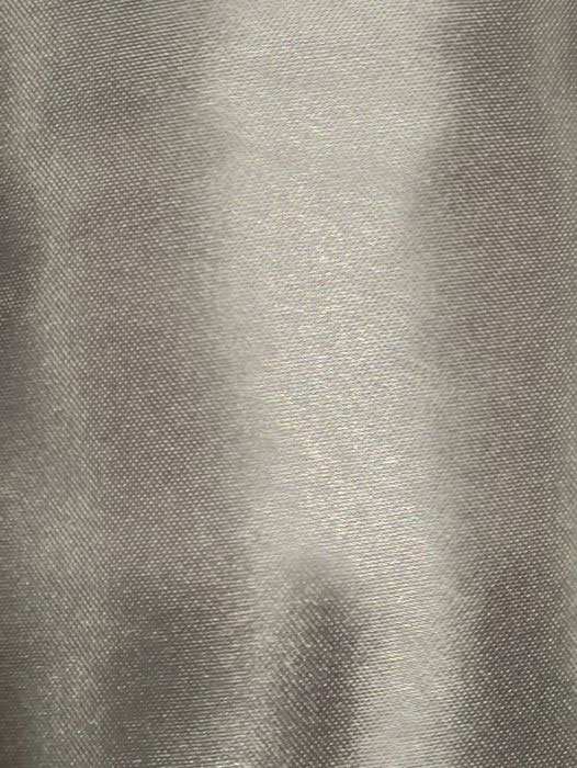 tissu satin uni taffetas 100% polyester gris anthracite