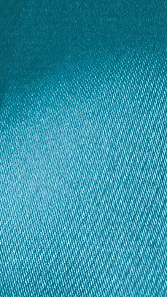 tissu satin lycra bleu canard