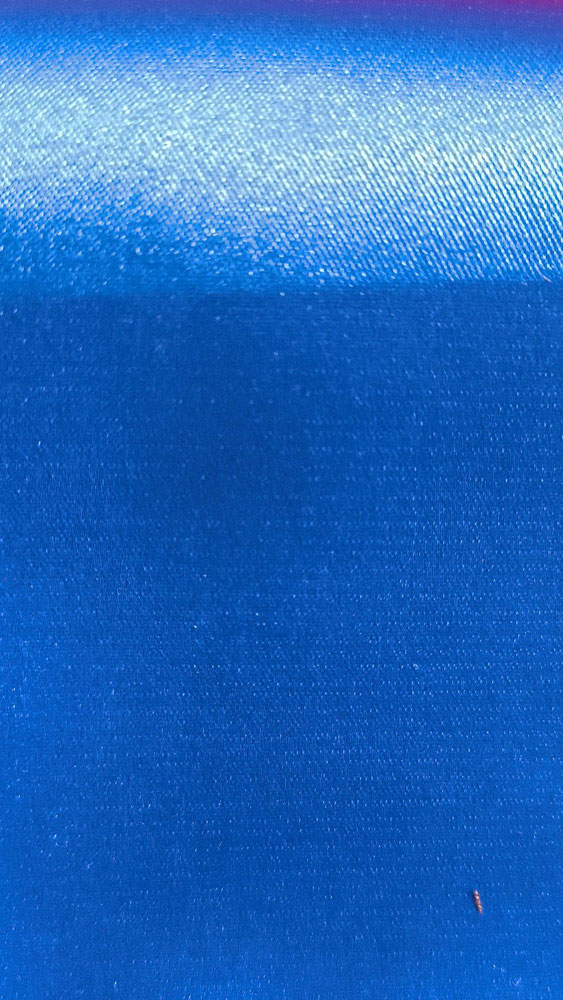 tissu satin lycra bleu royal
