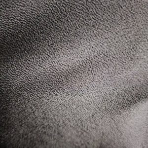tissu crêpe polyester Bubble satin noir