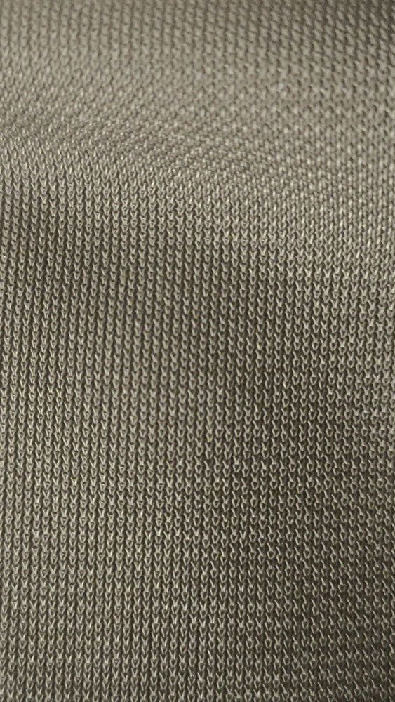 tissu solton Crepe maille lycra gris