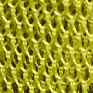 tissu résille polyester vert anis uni