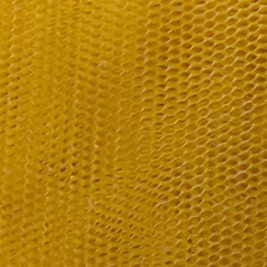 tissu résille polyester jaune uni lycra