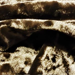 tissu velours velvet lycra chocolat