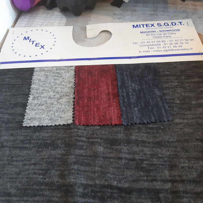 Grossiste Tissu Jersey Zoro - Maille Chiné & Polyester Flammé