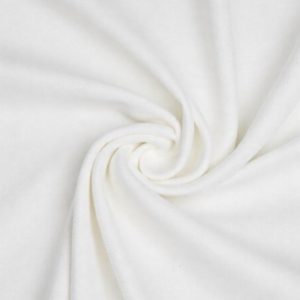 tissu gaze de coton blanc