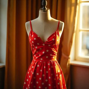 tissu jersey polyester élasthanne a pois