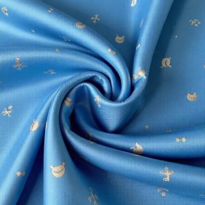 tissu satin lycra imprimé