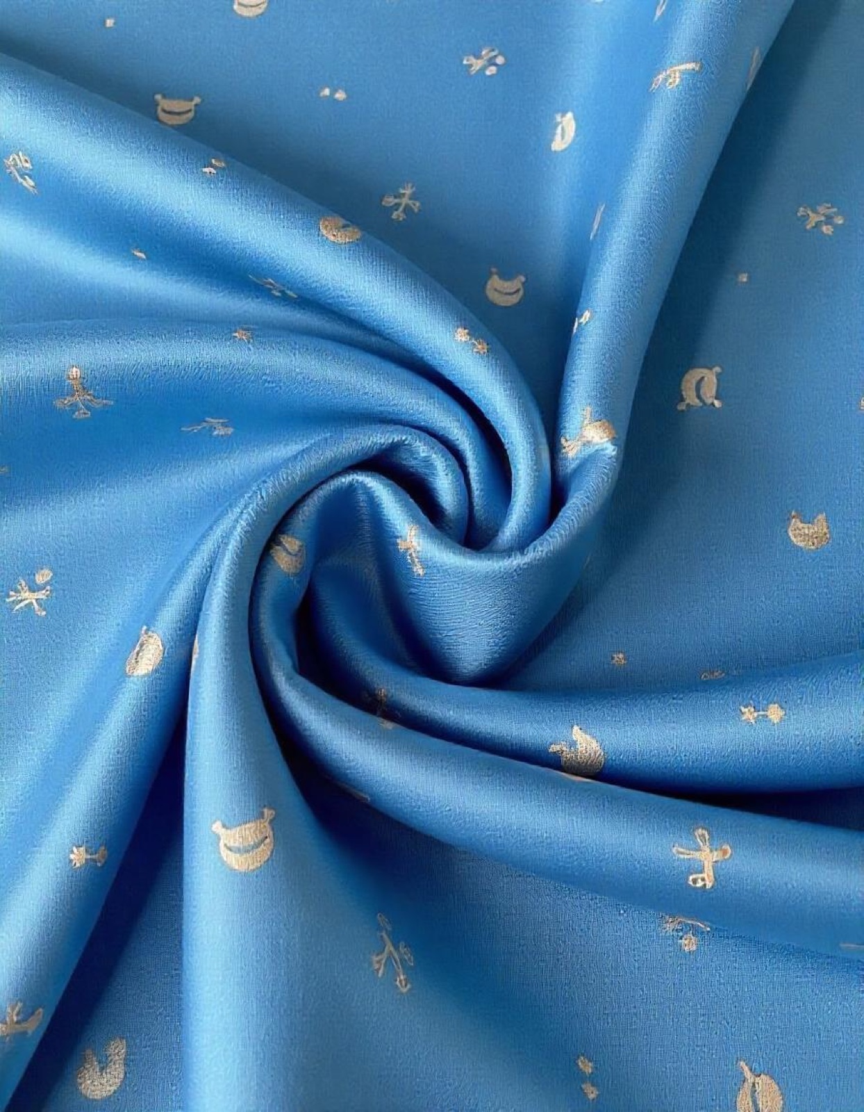 tissu satin lycra imprimé
